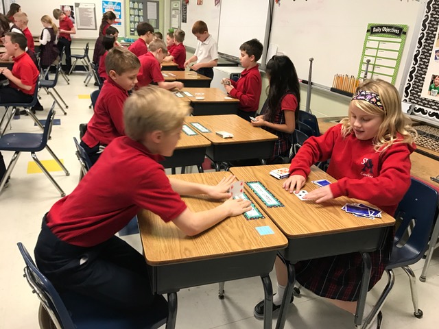 Room 104 Math Fact Games Saint Ambrose School Brunswick