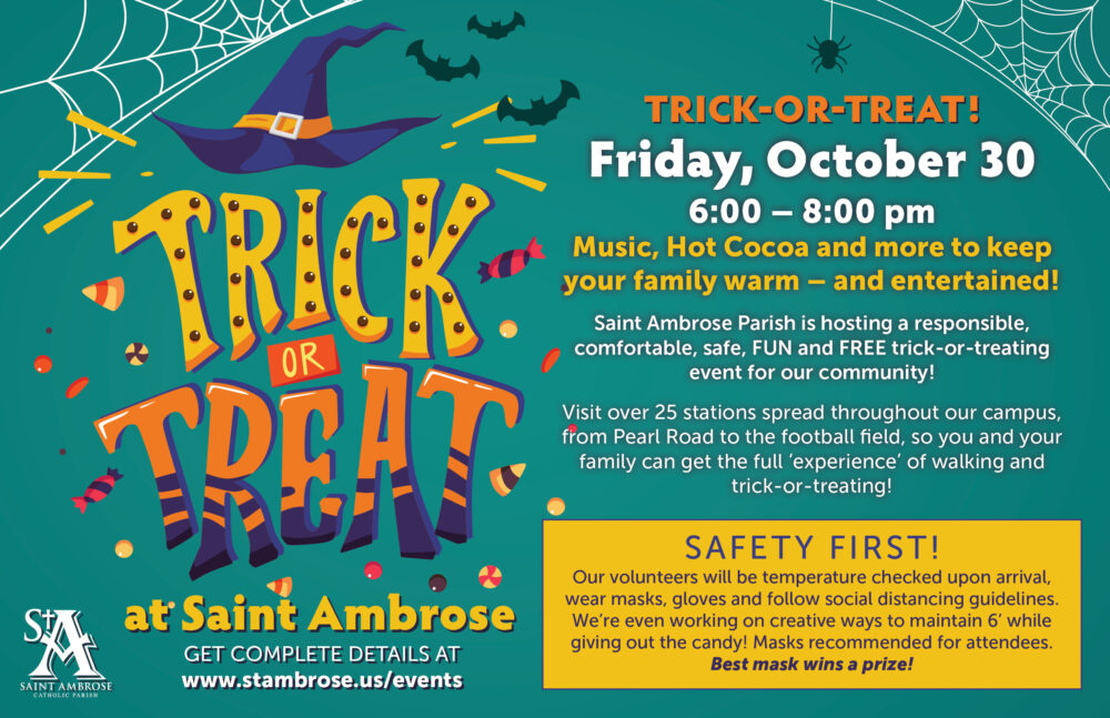 Trunk Or Treat October 30th Saint Ambrose School Brunswick, Ohio