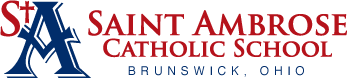 Saint Ambrose Catholic School & Littlest Angels Preschool Logo